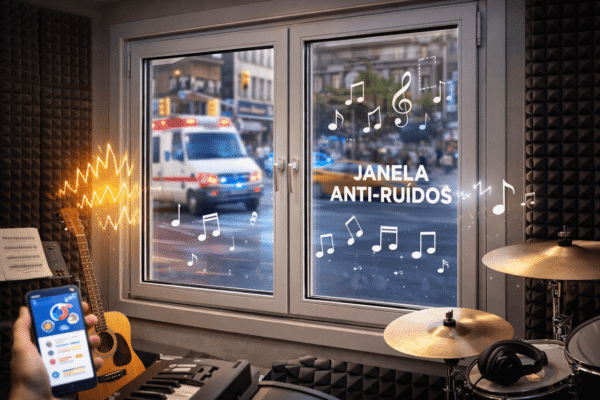Janela anti ruídos